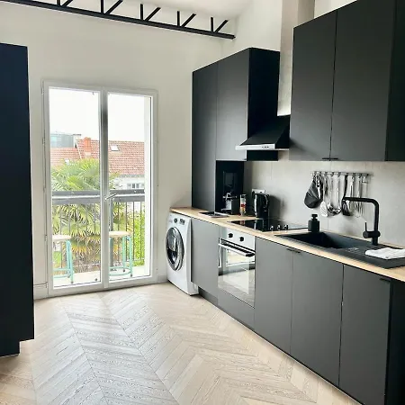 شقة L'ecrin Des Parcs Facon Loft A Deux Pas Du Centre