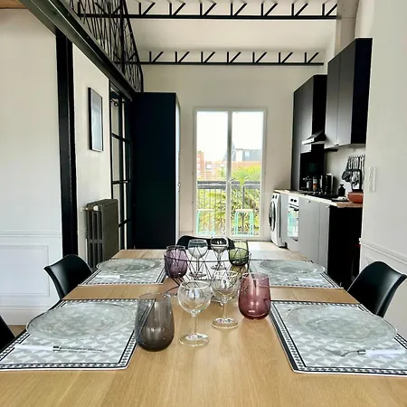 Appartement L'ecrin Des Parcs Façon Loft à Deux Pas Du Centre *